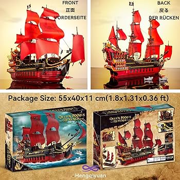Amazon.co.jp: Hengqiyuan ビルディングブロックボート、アンナ